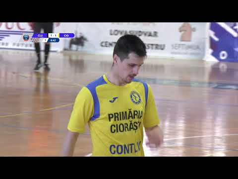 Repriza 1 - Baraj de promovare - Futsal - Liga 1 - CFF Clujana Cluj-Napoca - CSL Sportul Ciorasti