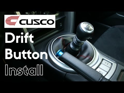 Scion FRS Drift Button Install Cusco