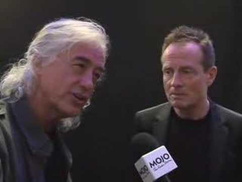 Led Zeppelin - Backstage Interview - MOJO Honours List 2008