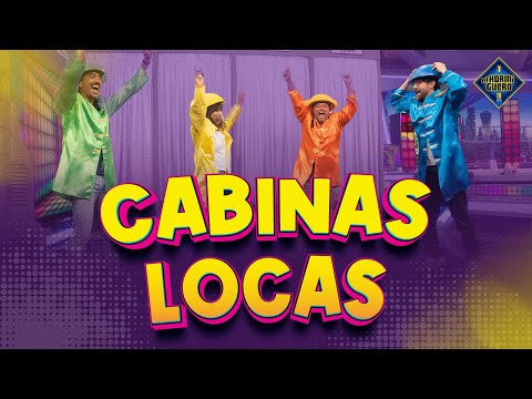 El Monaguillo, Marron, Luis, Pablo Motos y Susi se enfrentan en las cabinas locas - El Hormiguero