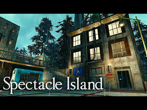 Spectacle Island Super Base With Working Monorail - Fallout 4 Settlement Build