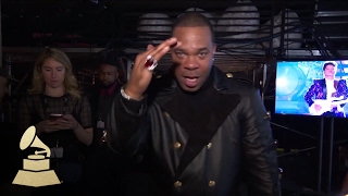 Busta Rhymes | Backstage | 59th GRAMMYs
