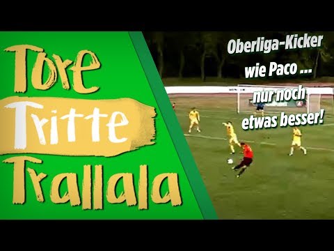 Freistoß-Kracher wie Paco ... nur noch etwas besser! | Tore, Tritte, Trallala