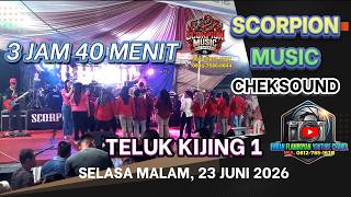 Download lagu SCORPION MUSIC 3 JAM 40 MENIT CHEKSOUND DITELUK KIJING 1 mp3