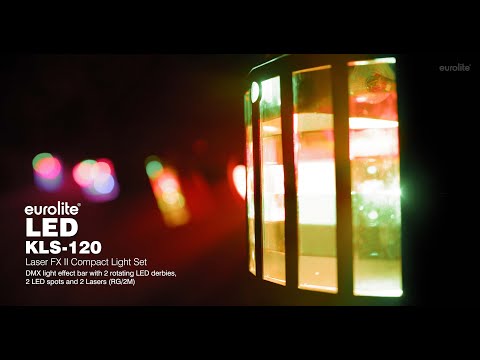EUROLITE LED KLS-120 Laser FX II Kompakt-Lichtset