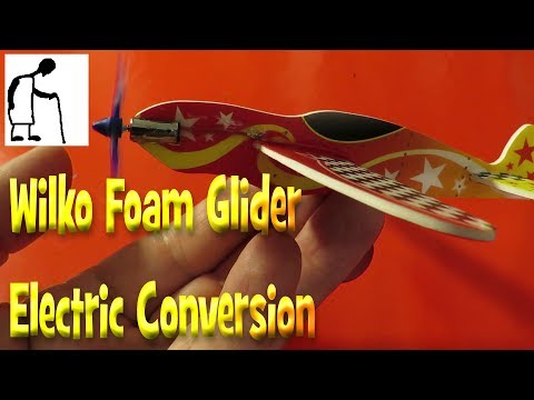 Wilko Foam Glider Electric Conversion