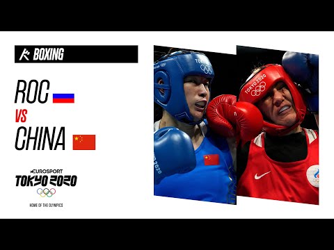 ROC vs CHINA | Women's middle (69-75kg) - Boxing | Semifinal Highlights | Olympic Games - Tokyo 2020