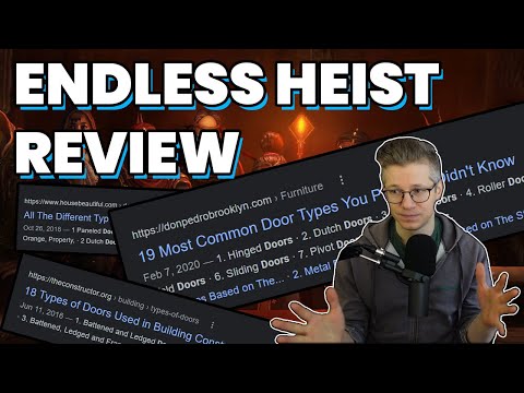 Endless Heist Review (and how I won a Demigod's)