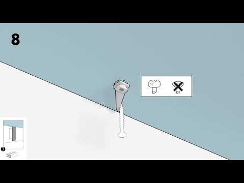 How to install IKEA VIDGA rail: Triple track