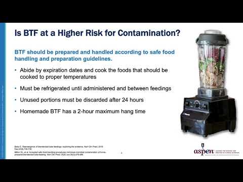 Clinical Questions when Administering Blenderized Tube Feeding