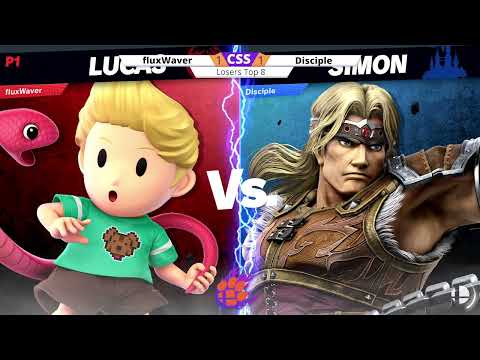 Clemson Smash Series 29 - Losers Eighths - fluxWaver (Lucas) vs. Disciple (Simon) - SSBU