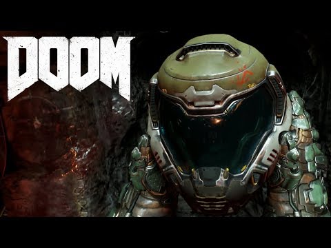 DOOM 2016 Xbox One X Walkthrough Part 1