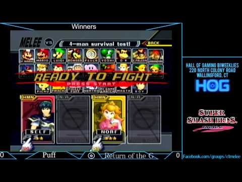 Puff (Marth) vs DOOM (Peach) Winner's R3 HoG BiWeekly 30
