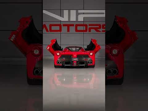 ASMR of Stunning 1 of 210 Red Ferrari LaFerrari Aperta