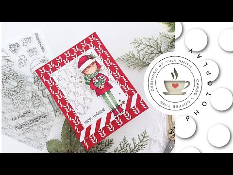Photoplay | Say it with Stamps I Love Christmas | Handmade Christmas Card by Tina Smith