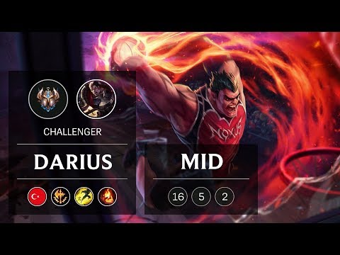 Darius Mid vs Yasuo - TR Challenger Patch 9.1