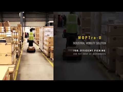 Mild steel moptro lite warehouse material handling equipment
