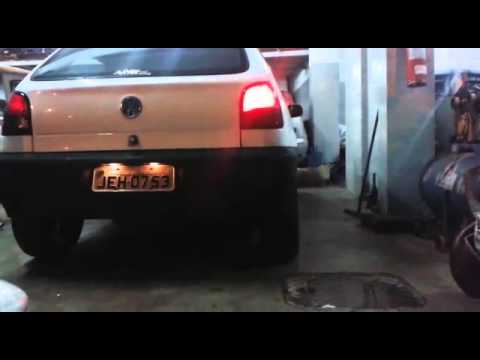 Gol Aspirado 2100 nitrometano fogo no escape