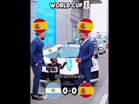 Argentina vs Spain World Cup Final #worldcup #usa