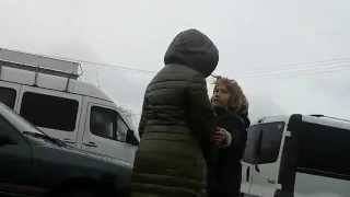 preview picture of video 'Продовження Шегині - Медика, конфлікт на кордоні, битва за місце у черзі'