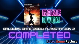 Baldurs Gate: Dark Alliance (2001) Sony Playstation 2 PS2 ending [Retro Gaming]