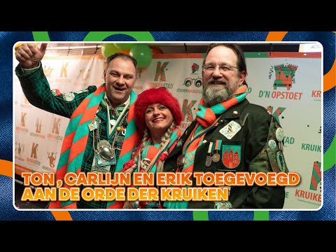 Ton van der Aa, Carlijn Verhoeven en Erik Ketelaars nieuwe leden Orde der Kruiken 2025 - KruikenTV