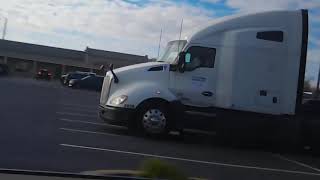 Sunday Morning Commute from Dunkin' Donuts to GIANT Grocery Store in Nazareth, PA 