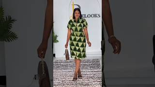 SHORT VISCOSE DRESS STYLE #zamakalefashion #fashion #latestafricaprint #africanclothing #love