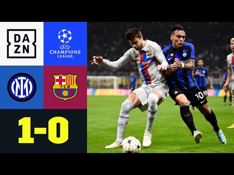 Inter Mailand - FC Barcelona 1:0 UEFA Champions League | DAZN Highlights