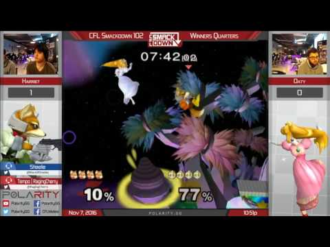 CFL Smackdown 102 Melee - Harriet (Fox) vs Oaty (Peach) - Winners Quarters