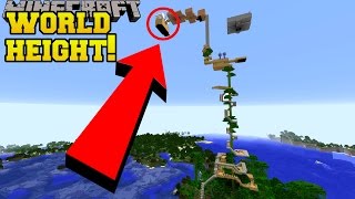 I BUILT THIS TREE HOUSE UP TO WORLD HEIGHT!!!
