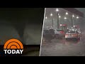 Tornados tear through Central Plains amid extreme heat in Texas