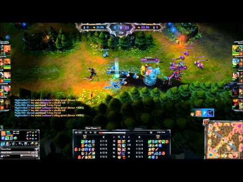 League of Legends - How to NOT towerdive - A Janna clip