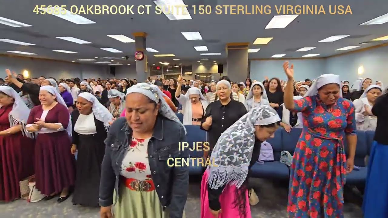 Coros de fuego poder unción y gloria Hermana Delia de Rodríguez desde  Sterling