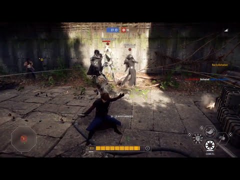 Battlefront 2 MVP General Skywalker Skin Gameplay(Heroes VS Villains)|NO DEATHS|