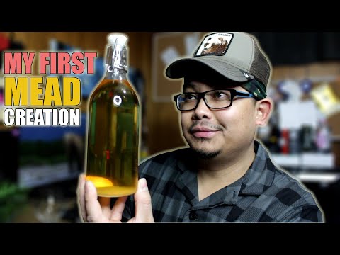 How I Made My Own Homemade MEAD! (beginning to end)