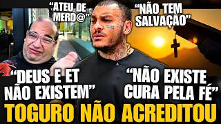 POLÊMICA! TOGURO QUESTIONA SACANI E FICA SEM ACREDITAR NAS RESPOSTAS