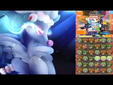 Pokémon Shuffle - Primarina lvl 120 [Escalation Battle]