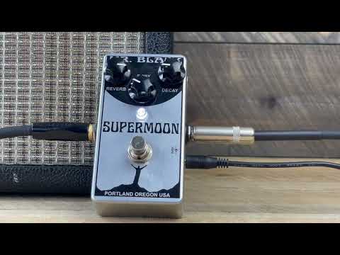 Mr. Black Supermoon Reverb Pedal - Chrome Edition image 5