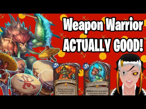 Cut Down Opponents With Weapon Warrior! | Weapon Menagerie Warrior | Hearthstone Warrior Deck