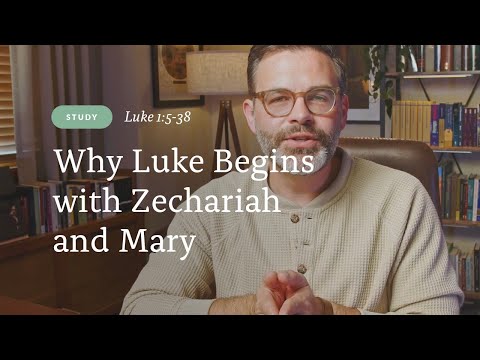 Study: Connecting the Old and New Testaments with Zechariah and Mary (Luke 1:5-38)