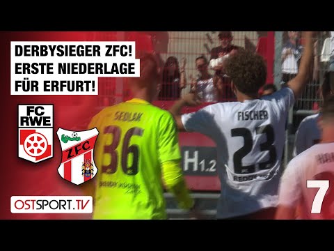 DERBYSIEGER, DERBYSIEGER! ZFC feiert: Erfurt - Meuselwitz | Regionalliga Nordost