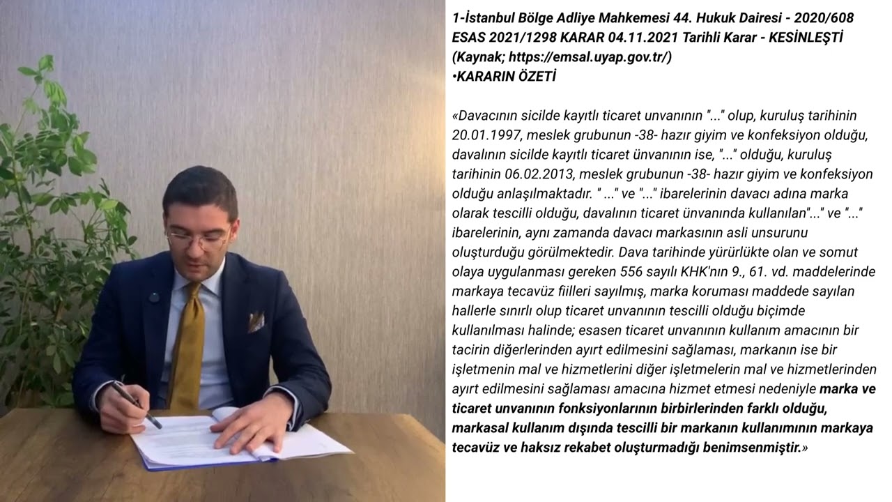 Marka-Ticaret Unvanı, Benzerlik ve Farklılıkları- Kısa Kısa Hukuk -