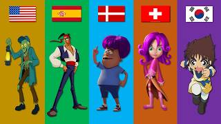 Cartoons From Different Countries | Pt.141