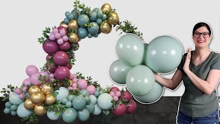 How to Build a Half Circle Balloon Arch