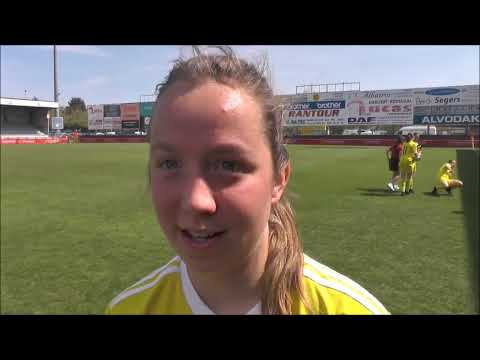 Janne Huysmans na KAA Gent Ladies WU16 - Yellow Flames op 22 04 2019