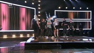 Voice Live - Alphabeat - Love Sea (Johannes,Mette,Søs,Anders,Christoffer,Susan,Christian&amp;Kamille)