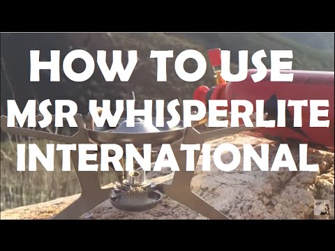 MSR Whisperlite International Tutorial // Backpacking Stove