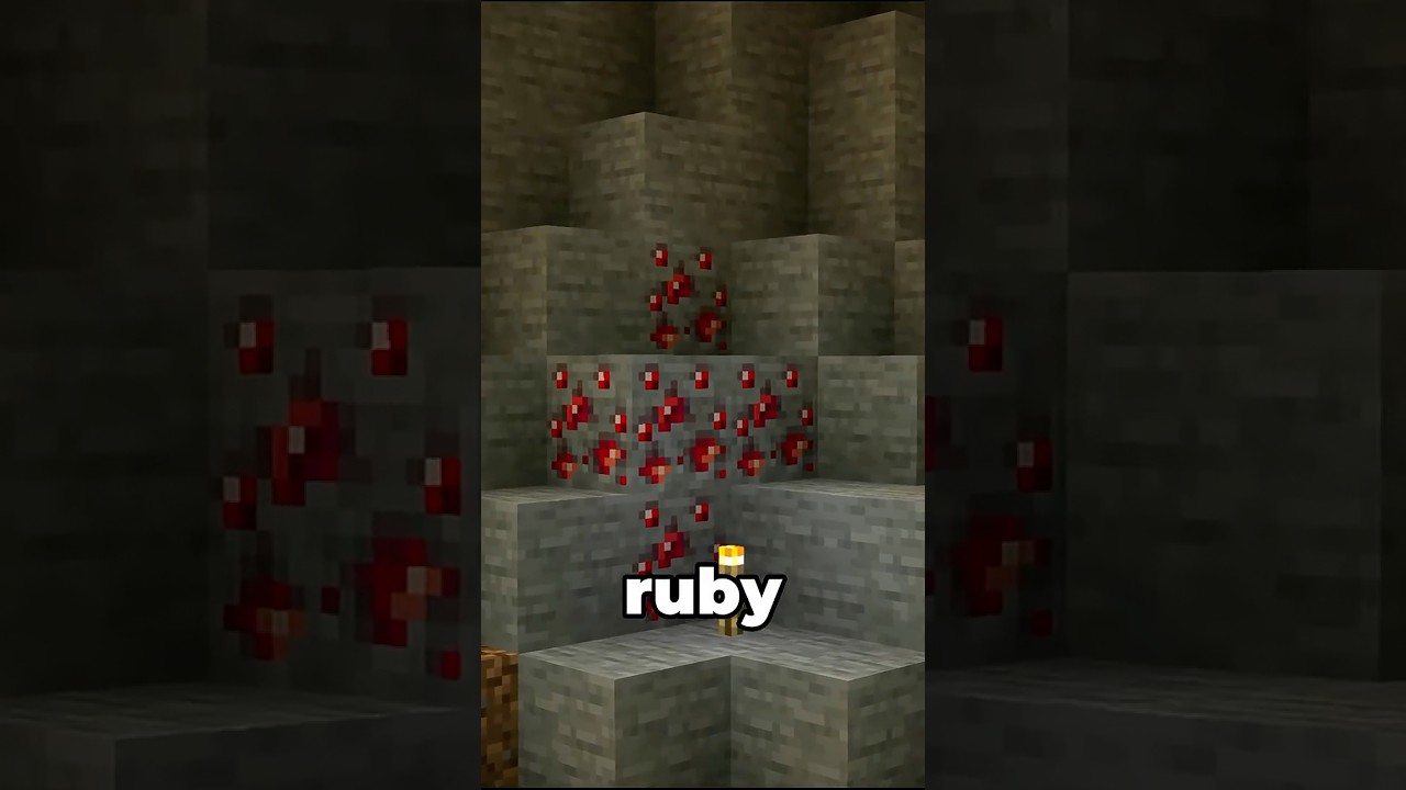 RUBIES in Minecraft!