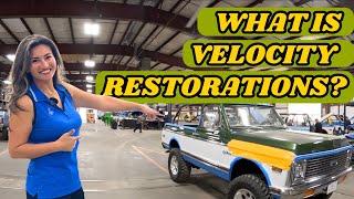 VELOCITY RESTORATION WAREHOUSE PROJECTS OR FINISHED CLASSIC CARS